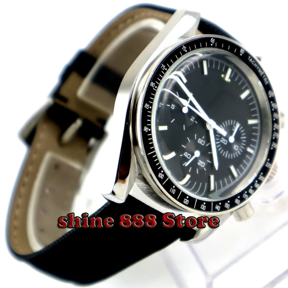 Часы Bliger мужские стерильные роскошные светящиеся автоматические часы с