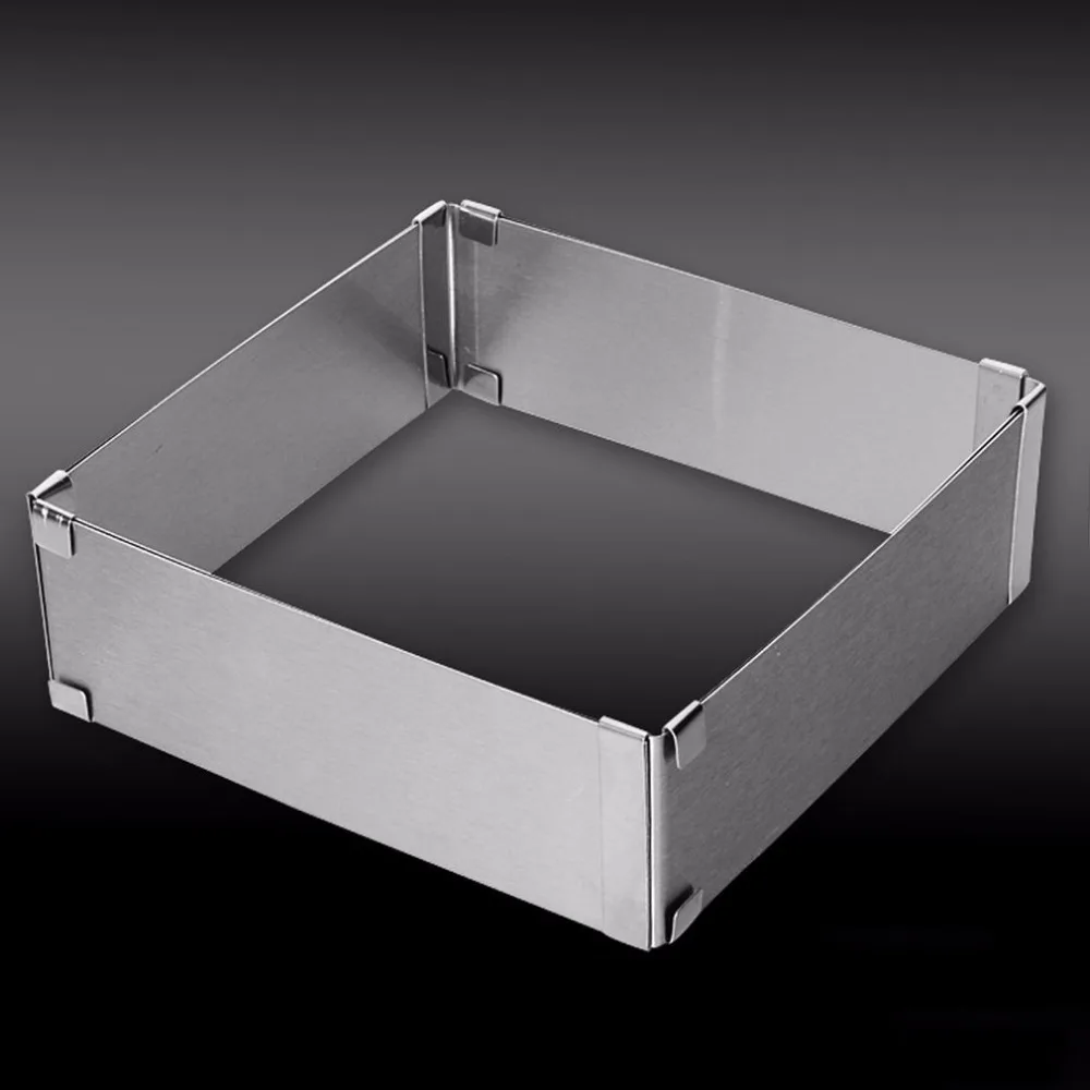 Кольцо для торта из нержавеющей стали ручной работы DIY Украшение кондитерских