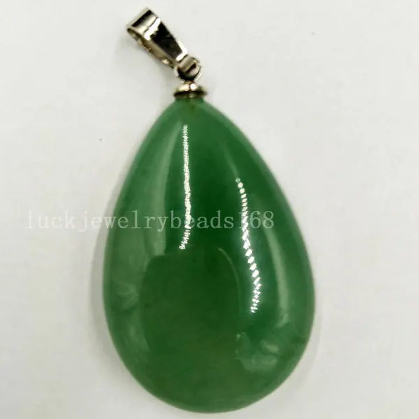 Aventurine C5404 Малахитовый тигровый глаз Сердолик Синий Песок Unikate Howlite Кристалл Золотой Камень капли воды кулон из бисера WFH521 - Окраска металла: Aventurine C5404