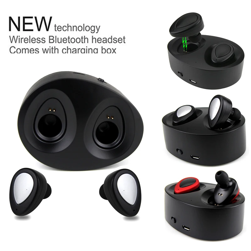 20 штук Bluetooth наушники вкладыши TWS с K2 мини Беспроводной разъем зарядки стерео