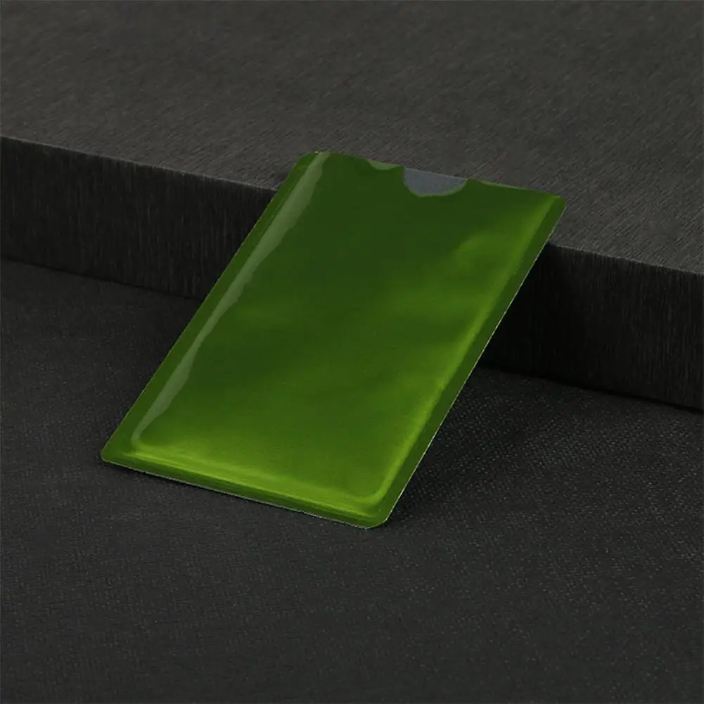 Анти RFID Блокировка банковских карт Бесконтактный дебетовый кредитный протектор рукав кошелек держатель для карт