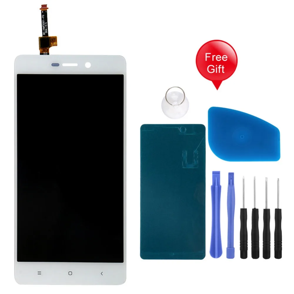 Для Xiaomi Redmi 3 S ЖК дисплей + сенсорный дигитайзер сборка Замена для Hongmi 5 &quotдисплей