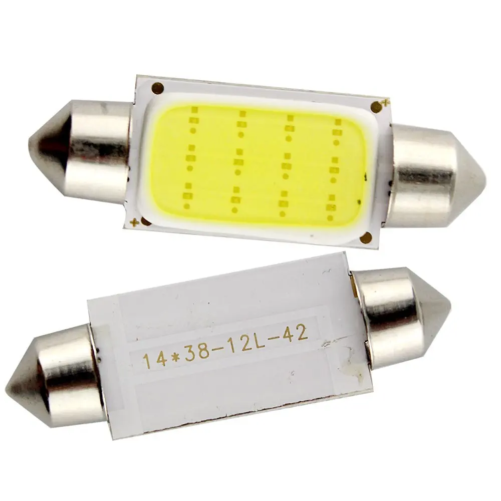Kebedemm 10 светодиодный т. LED COB 31 мм 36 39 41 Автомобильная купольная Светодиодная лампа