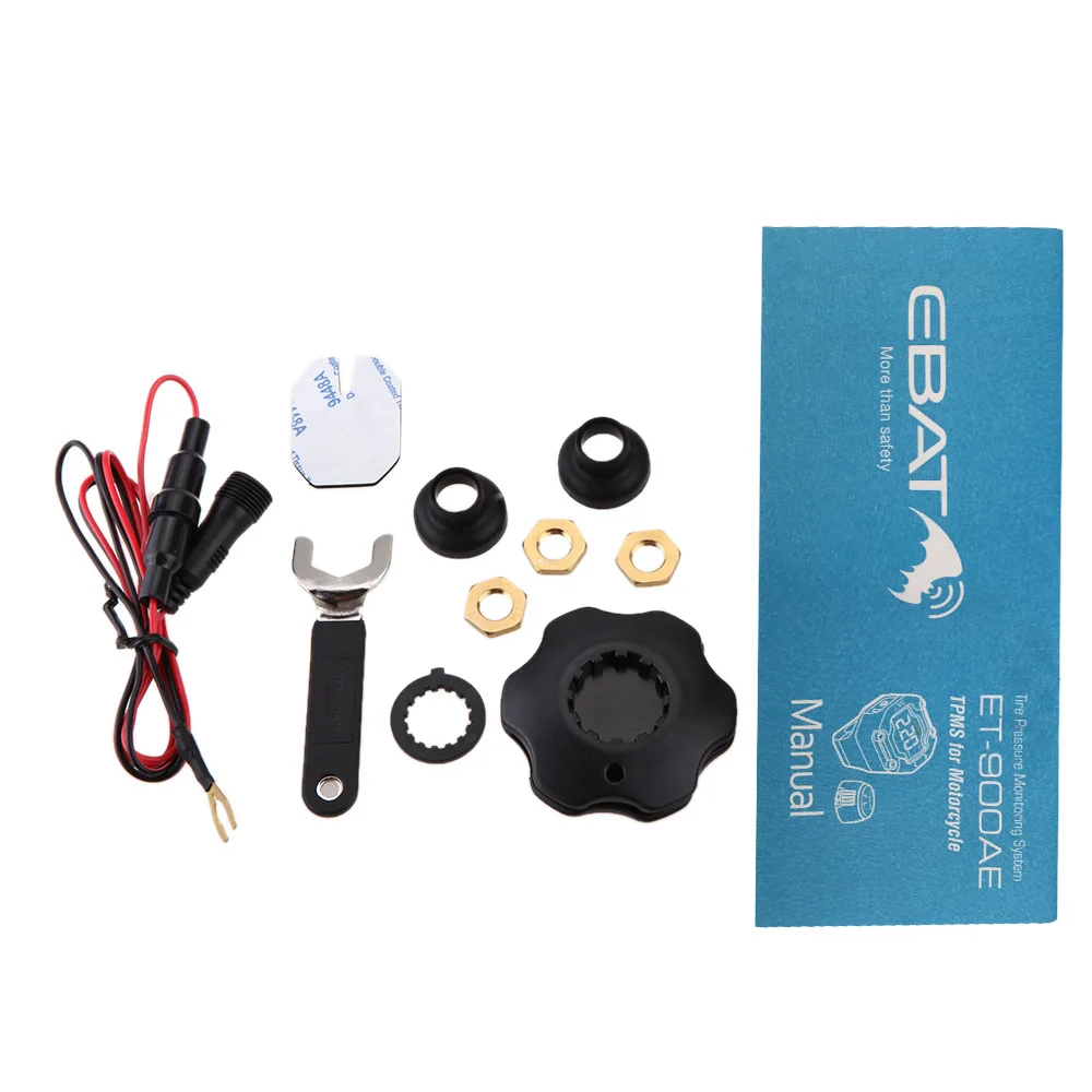 Steelmate DIY ET 900AE TPMS для мотоцикла система контроля давления в шинах с