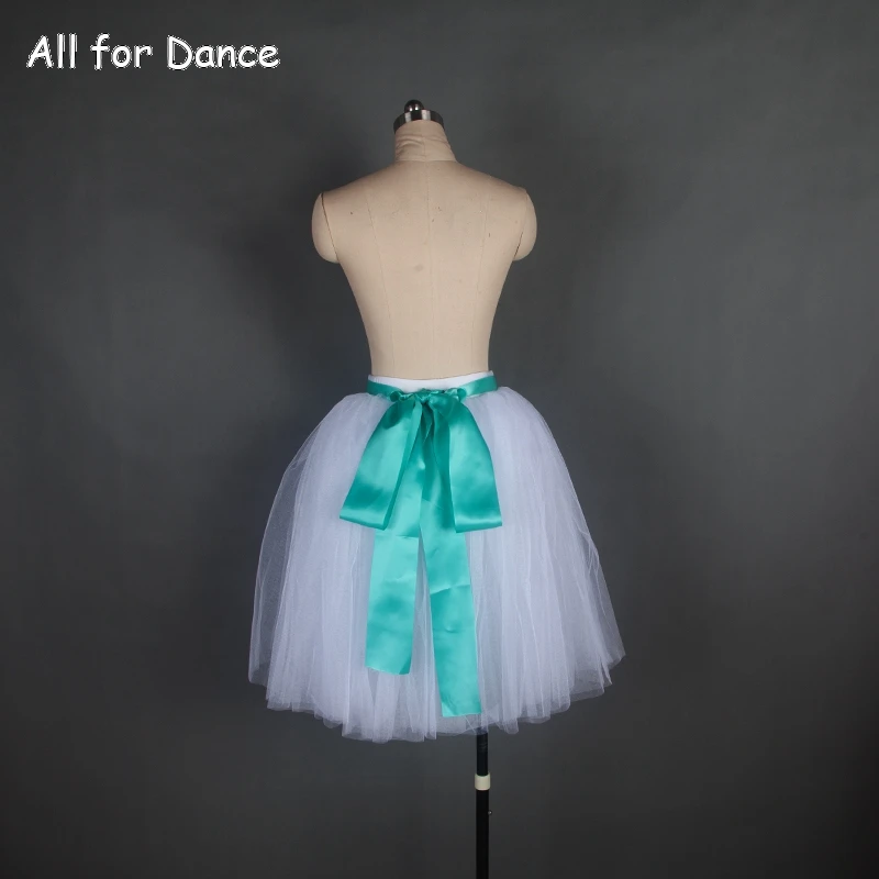 5 слоев мягкого фатина с брюками для взрослых балетный танец Длинная Одежда
