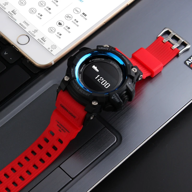 BOZLUN Bluetooth спортивные часы Для мужчин Смарт Часы Heart Rate Шагомер SmartWatch калорий