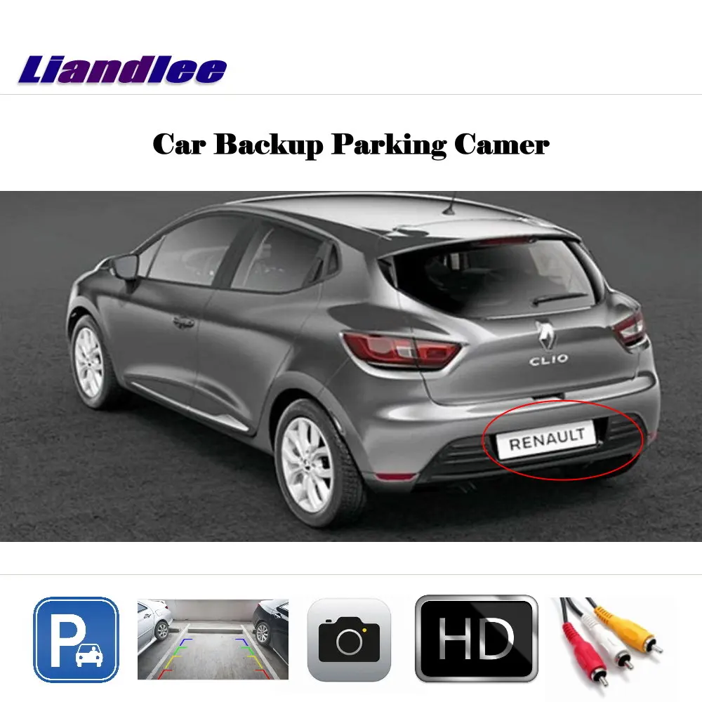 Парковочная камера заднего хода автомобиля для Renault Clio 4 IV 2012 2017 не подходит 2 3 II III