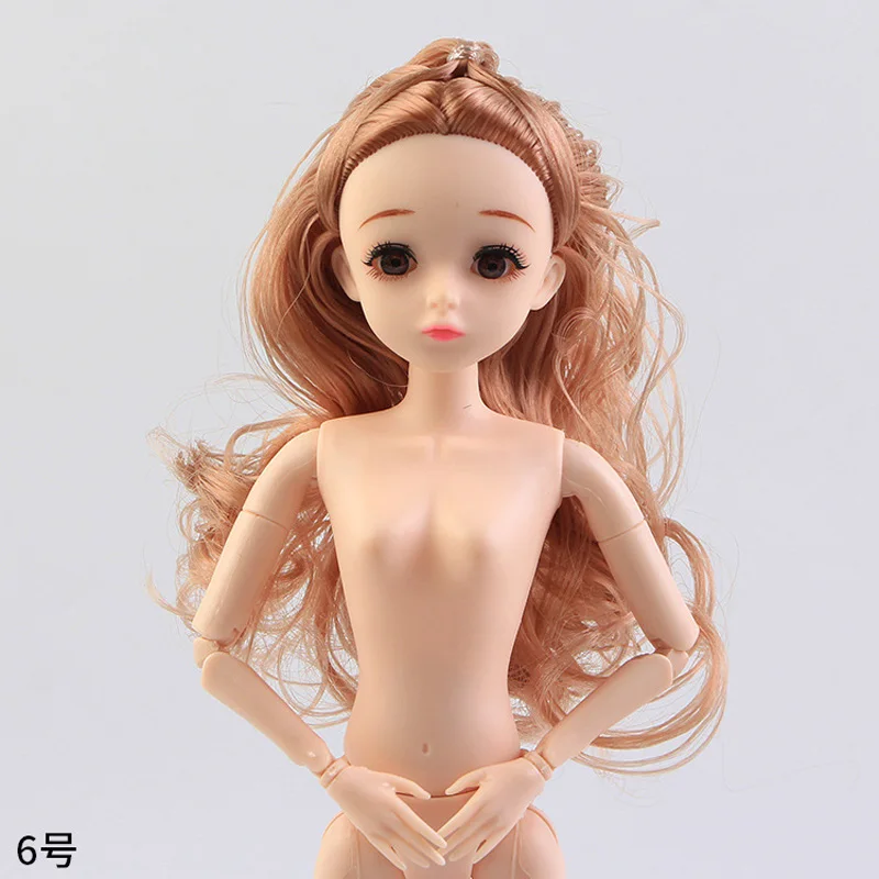 20 подвижных шарнирных кукол 30 см телесное тело 1/6 BJD куклы игрушки с головой