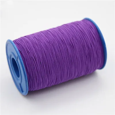 purple 1 рулон = 490 метров ширина 0,5 мм цветная эластичная тканая лента для самостоятельного пошива одежды аксессуары - Цвет: purple