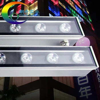 1 шт. Светодиодная лампа для мытья стен DMX512 RGB теплый белый Садовый уличный