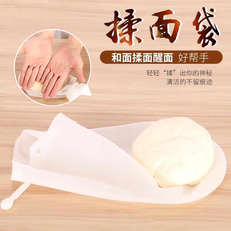 

Household Silica Gel and Noodle Bag for Mixing Artifacts and Noodle Bag Non-stick Rubbing Noodle Bag Preservation Bag Mixed Vege