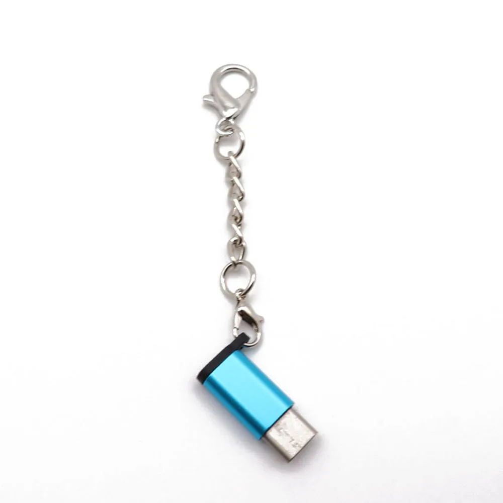 2 шт. для iPhone к Micro USB/type-C адаптер зарядного устройства женский штепсельный
