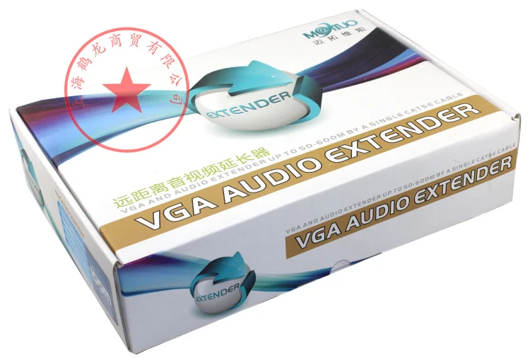 2 Порты и разъёмы VGA удлинитель + аудиоудлинитель повторитель передатчика 100