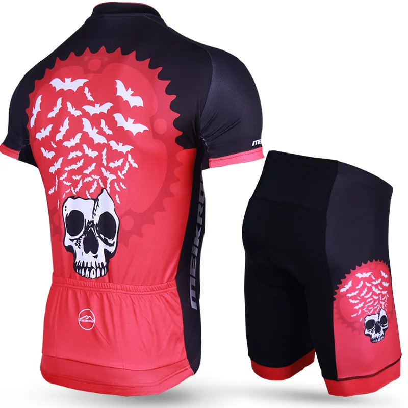 Мужские комплекты Джерси для велоспорта летучая мышь дышащая одежда с коротким