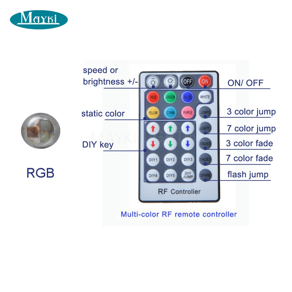 5000h 12V DC 16W RGB светодиодный волоконно оптический полупрозрачный бетонный