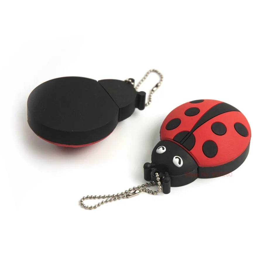 USB флеш накопитель 8G с милой божьей коровкой 32 ГБ 16 usb накопитель|16gb usb|pendrive 16gbflash