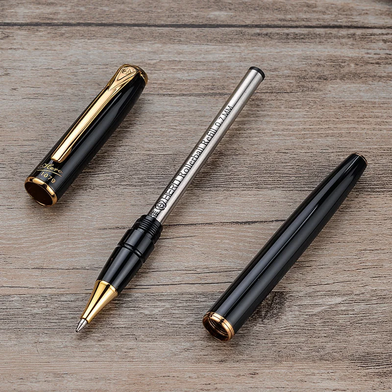 Hero 1079 Black металлическая шариковая ручка благородная Роскошная ручка/знак/ручки