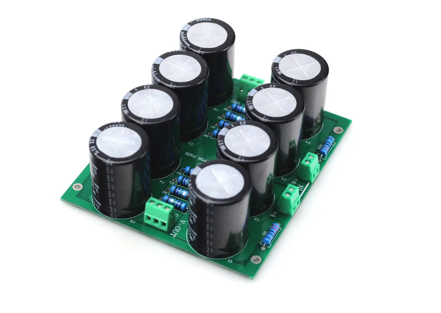 Специальная плата блока питания ZEROZONE 8*22000uf 35V для PASS L8 33|Усилители мощности| |