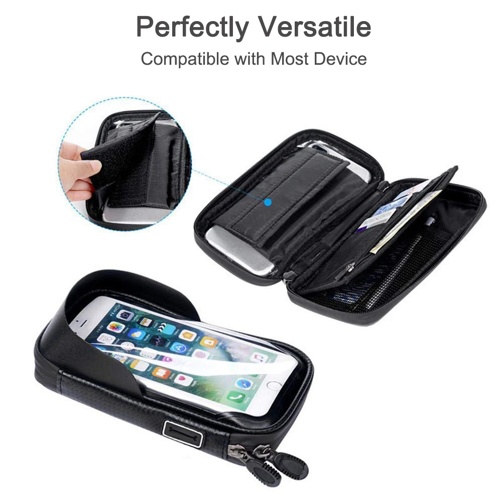 Водонепроницаемый велосипедный держатель для сотового телефона на руль