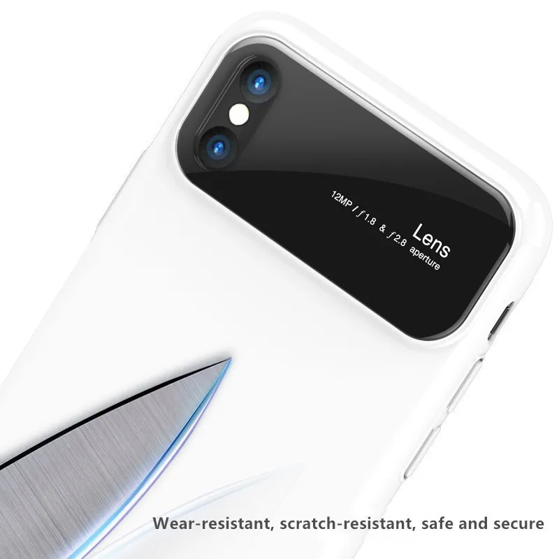Роскошный чехол для iphone X 7 8 Plus 10 жесткие гибридные армированные чехлы из