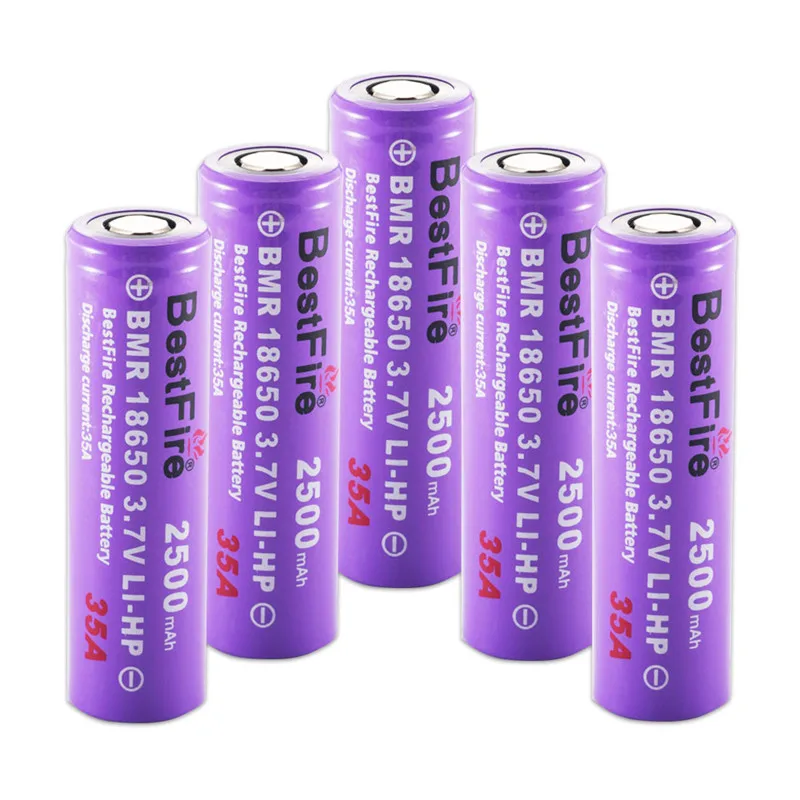 18650 аккумуляторная батарея 3 7 V 2500mAh 35A литий ионная для eleaf VS HE2 HE4 HG2 N003|lithium battery|battery