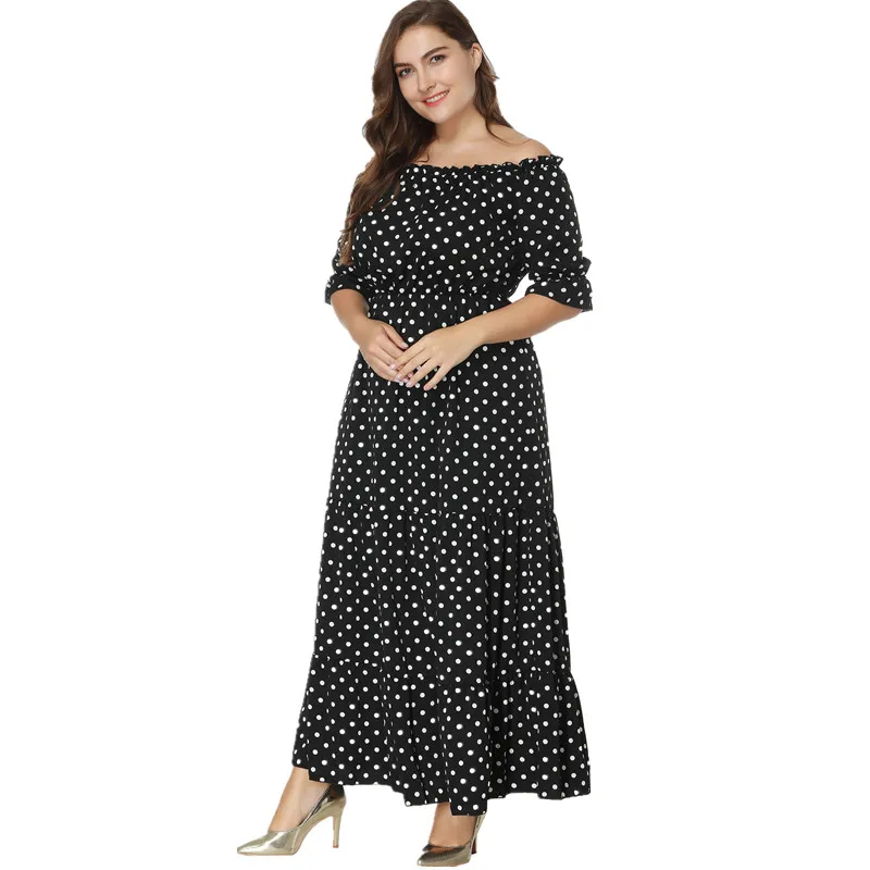 YOGLEX платье большого размера XL-XXXXL 5XL 6XL 2018 Весна Лето с коротким рукавом богемные