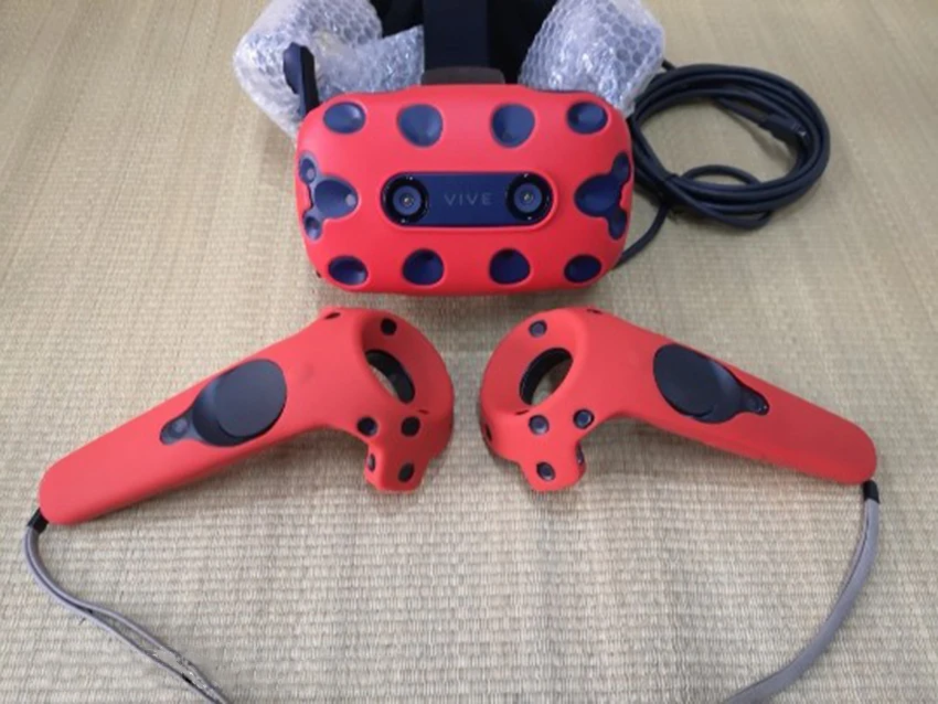 Для htc Vive PRO силиконовый чехол для контроллера защитный Противоскользящий противоударный чехол для VR очки шлем контроллер