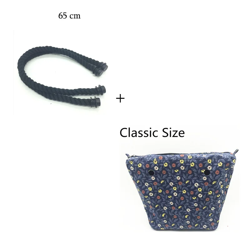 1 пара 65 см и 1 шт. сумка внутренняя вставка холщовый мешок для classic для obag