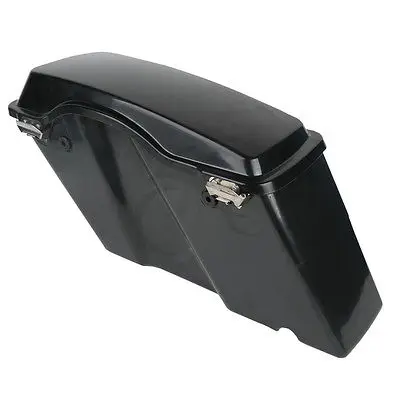 Левый Правый Неокрашенный запираемый седельный мешок для Harley HD Sportster Dyna Touring