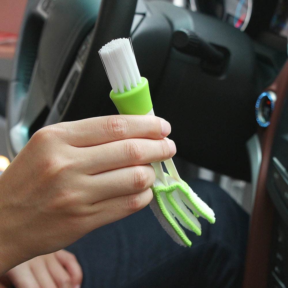 Car Styling Care Cleaning Brush Auto Accessories For Jeep Renegade SAHALA Wrangler JK Grand Cherokee Compass  Автомобили