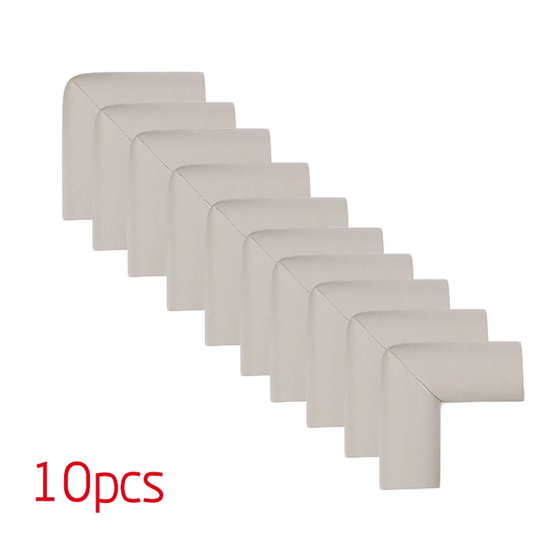 Beige white 10 шт./компл. детсой безопасности стопор для двери, которая не дает прищемить пальцы защитным ограждением для помощник стопор для двери, которая не дает прищемить пальцы защитный замок Цвета на выбор - Цвет: Beige white