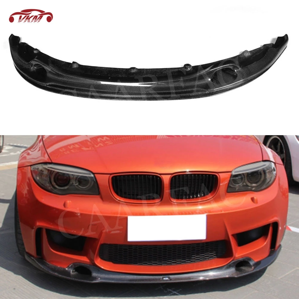 Передний спойлер из углеродного волокна для BMW 1 серии E82 м купе 2 двери 2011 FRP