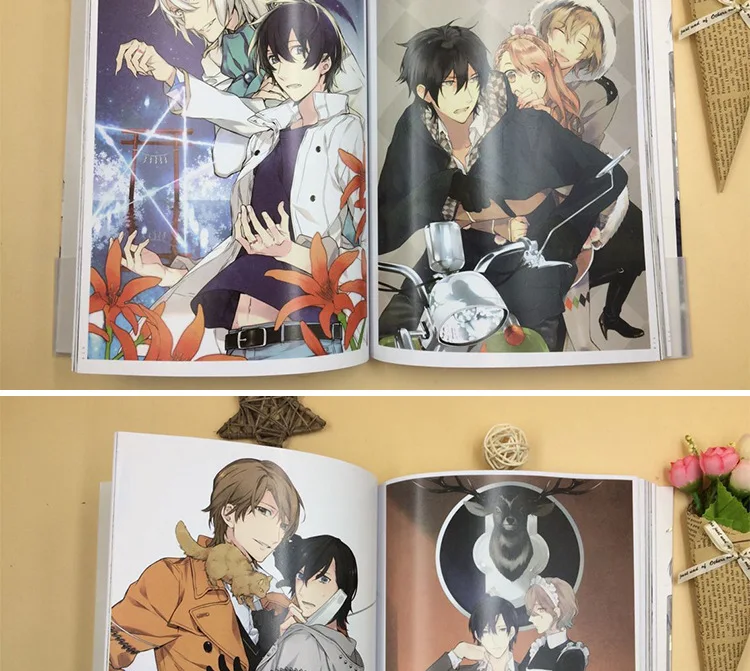 Аниме десять граф Artbook Shirotani Tadaomi Kurose Riku Fanart каталог брошюр иллюстрации артбук альбом фотографии подарок косплей