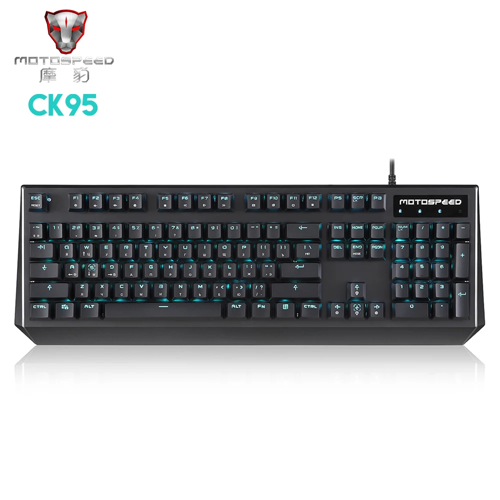 Оригинальная механическая клавиатура Motospeed CK95 для игр USB Проводная компьютерная