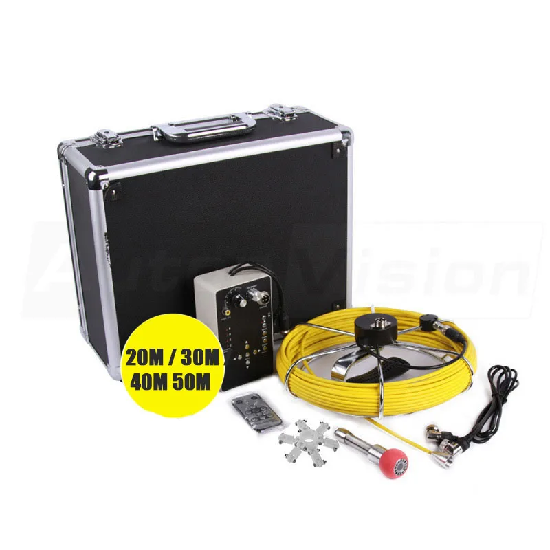 7D1 50M Free DHL Shipping Inspection Endoscope Camera Waterproof Small Pipeline Personal Workers Service Tools 8GB | Безопасность и