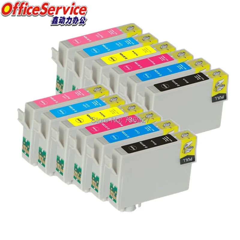 Картридж для струйного принтера Epson Stylus Photo RX590 RX610 RX690 R270 R290 R295|ink cartridge|compatible ink