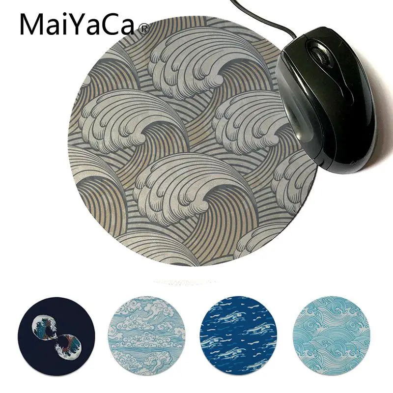 Винтажный крутой японский свежий морской коврик для мыши MaiYaCa дизайн сделай сам