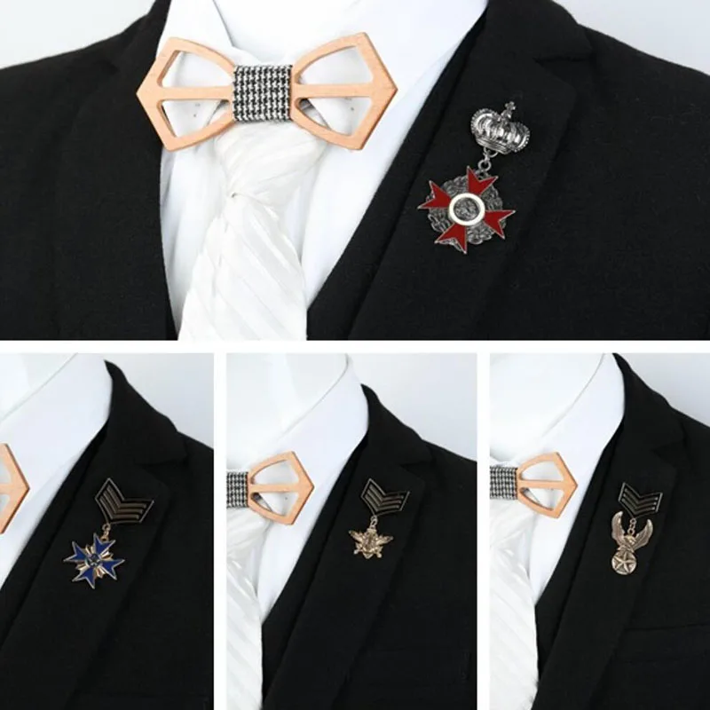 Винтажные мужские медали в британском стиле эполеты значок орла | Украшения и