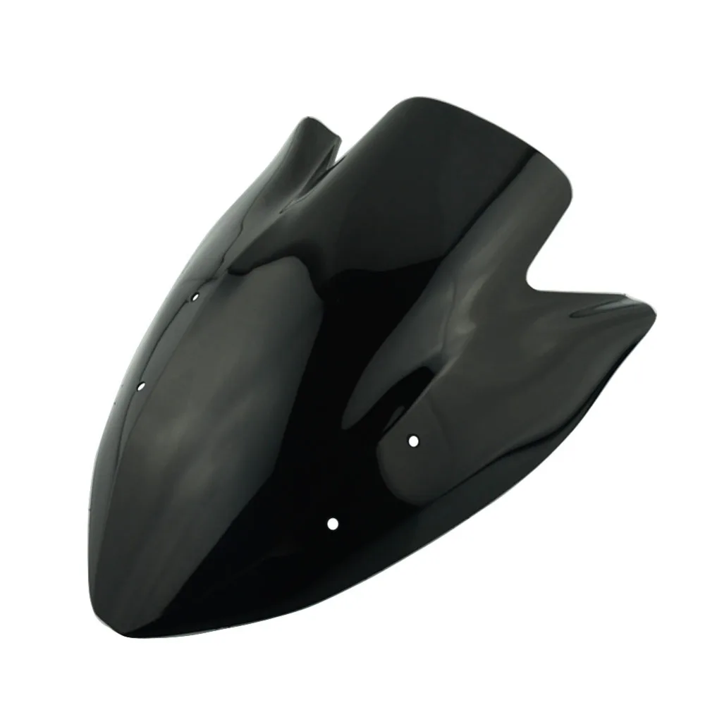 Иридиевый мотоцикл двойной пузырь ветровое стекло протектор для Kawasaki Z1000 Z 1000 2003