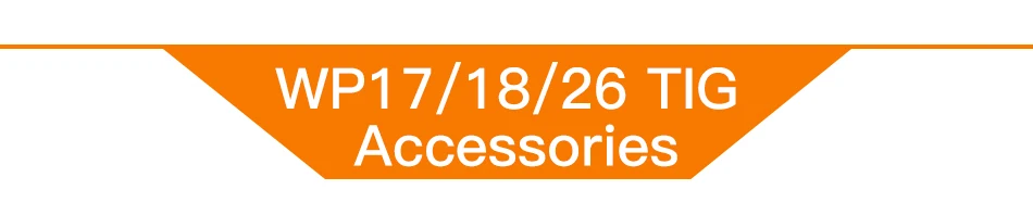 5 шт. TIG собрать корпус газовый объектив 1,0/1,6/2,4/3,2 мм для WP17 WP18 WP26 TIG горелка для сварки вольфрамовым электродом/сварочный пистолет
