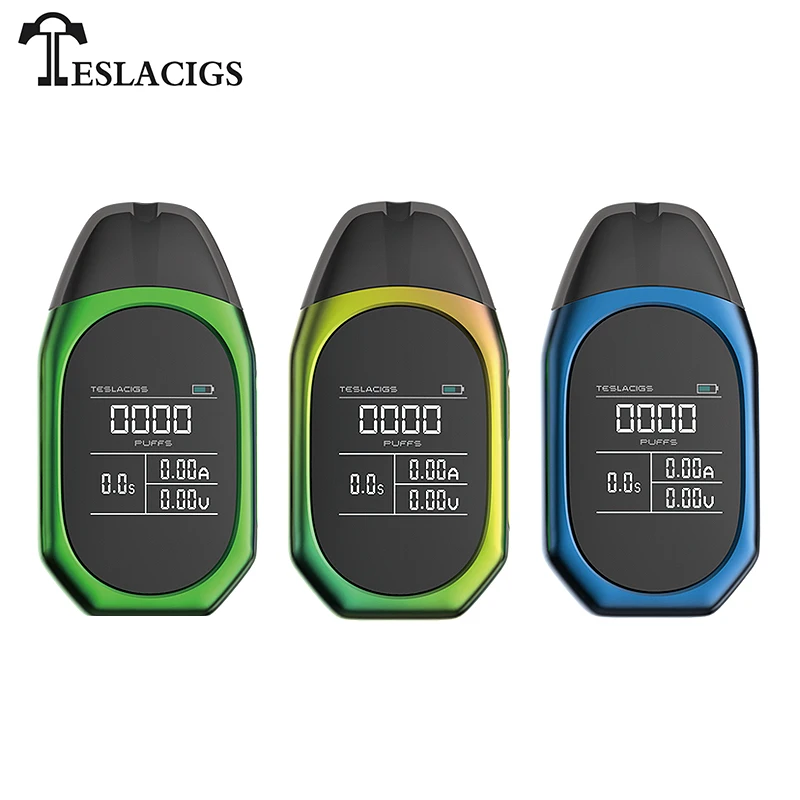 Оригинал Тесла TPOD комплект 2 мл Ёмкость картридж Pod 500 мАч Батарея Vape ручка Teslacigs T