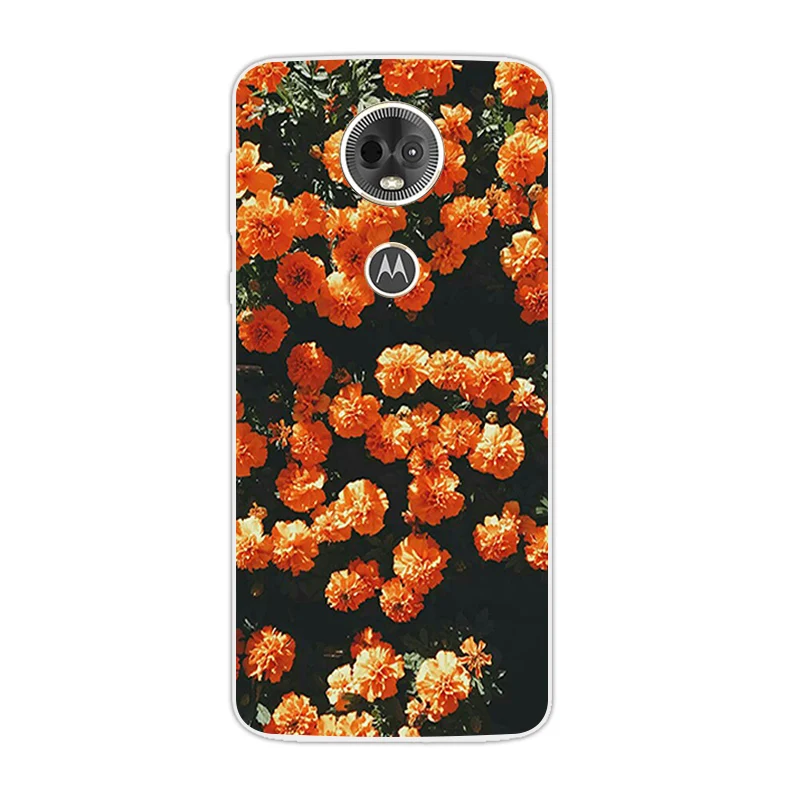 Ультратонкий ТПУ чехол для Motorola E5 Plus E 5 с полной защитой задней панели телефона