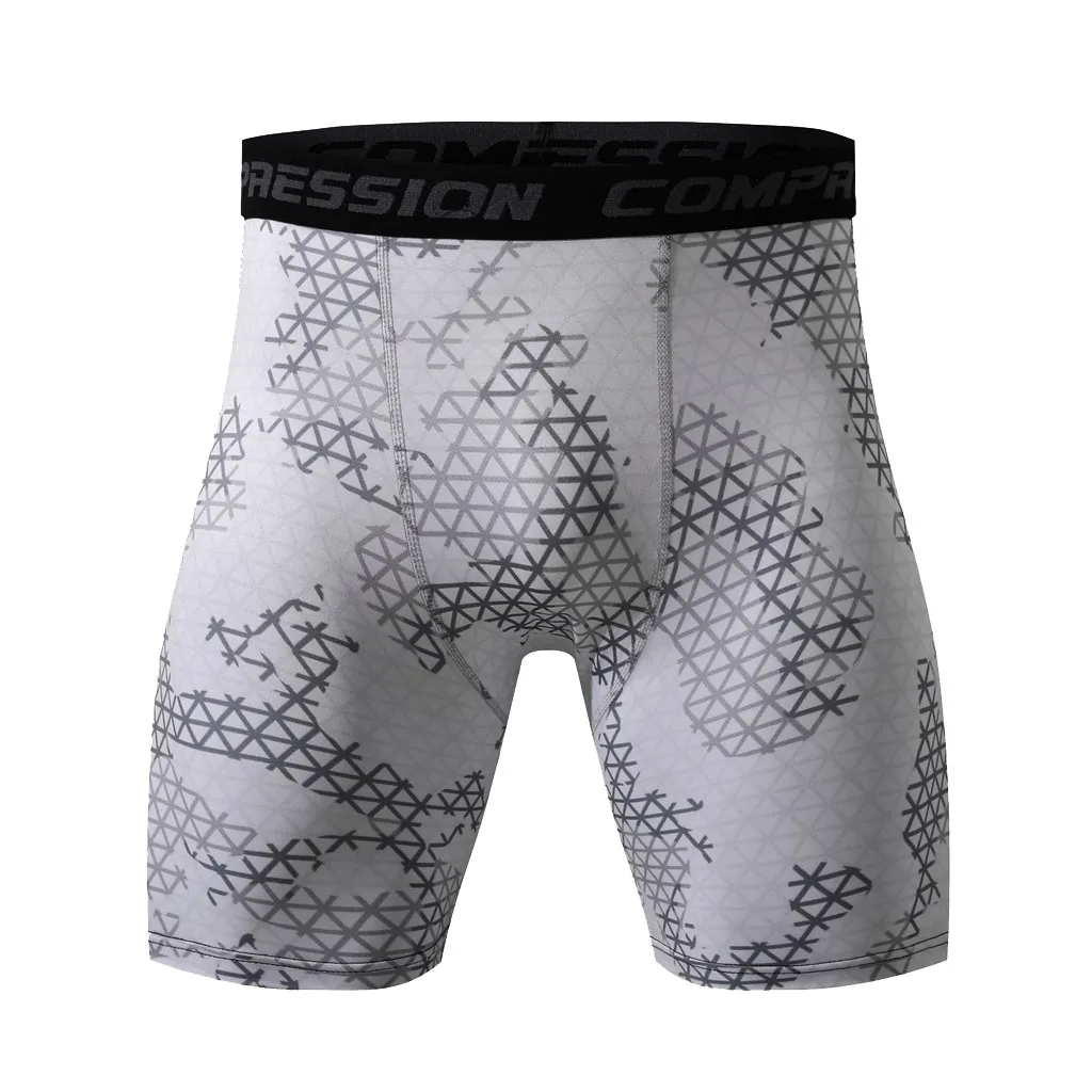 Мужские боксеры с принтом, новинка, модные леггинсы для тренировок, фитнеса, спорта, бега, йоги, спортивные короткие штаны, ropa interior hombre