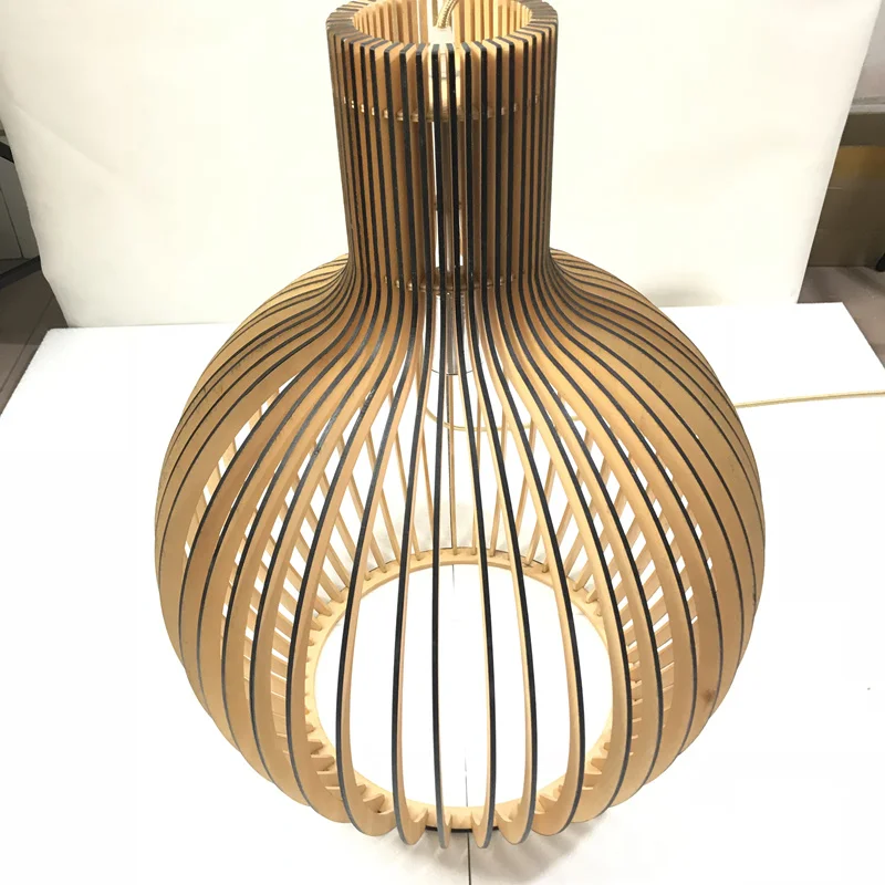 Современный деревянный светильник в виде птичьей клетки Norbic Home Deco бамбук Юго-Восточной Азии подвесной светильник E27 лампа люстры Pendentes