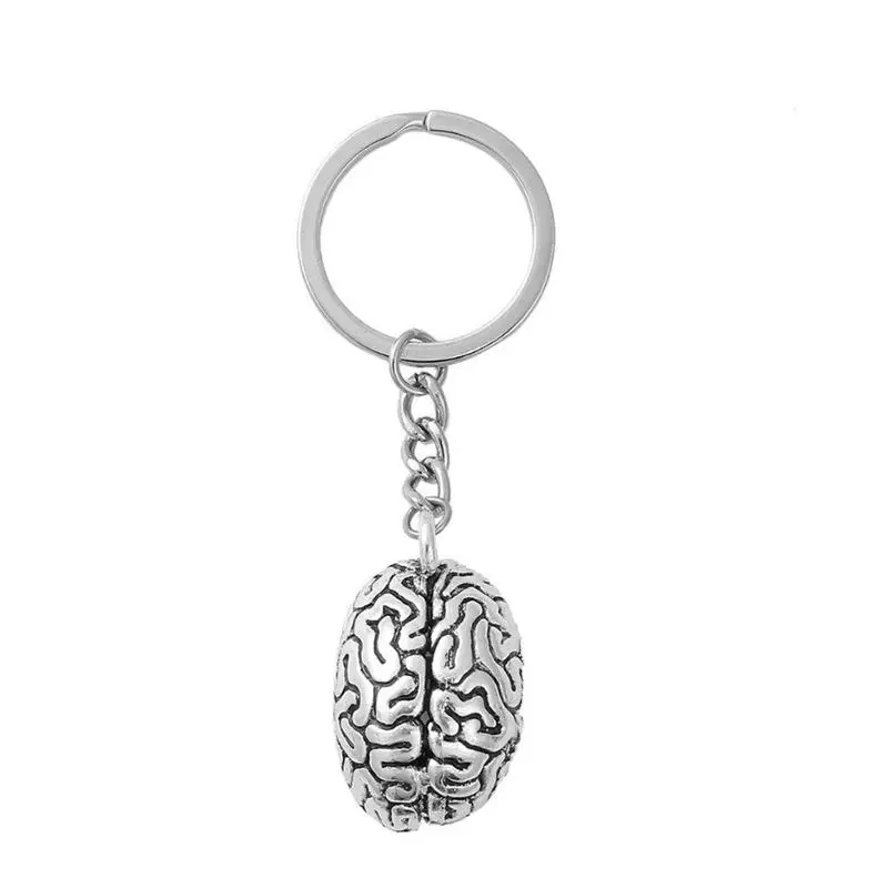 Умный брелок для ключей из сплава Brainiac IQ цепочка медицинский человек | Украшения