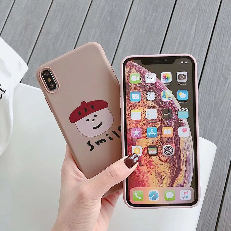 Чехол для iPhone X XR XS Max 6 S Plus мягкий силиконовый чехол 7 8 |