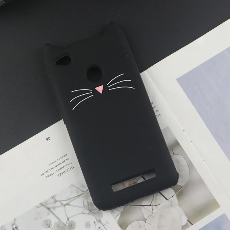 Милый силиконовый чехол с объемным рисунком для Xiaomi Redmi 3S 3 Pro чехлы японскими