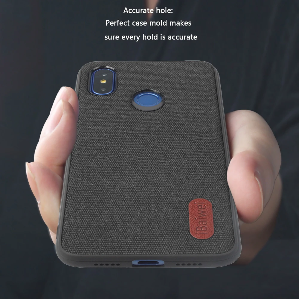 Чехол для xiaomi mi 8 задняя крышка SE силиконовый ударопрочный чехол из ткани iBaiwei