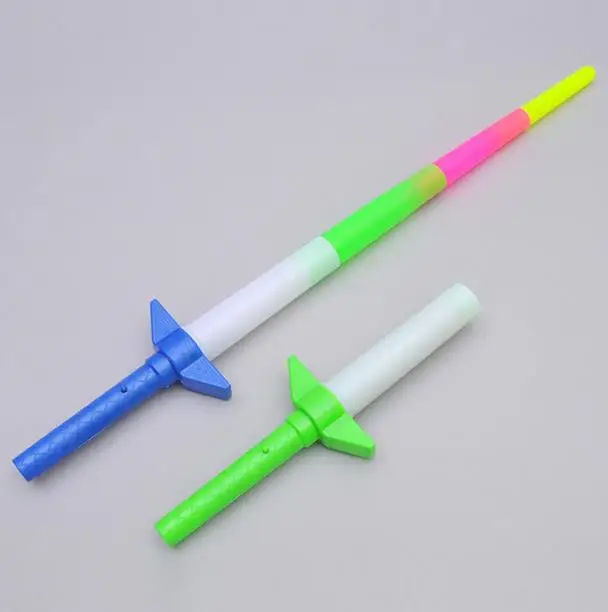 Светящаяся палочка Светодиодные Красочные стержни светодиодный мигающий меч