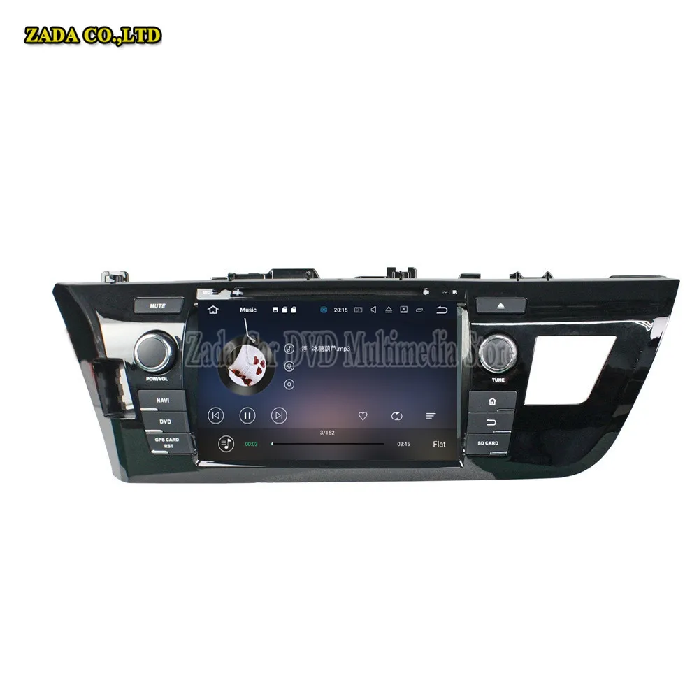 NAVITOPIA 8 дюймов 4 ядра 2 ГБ Android 1 автомобиль радио gps для Toyota levin 2014 с поддержка